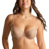 image:imagePanache Tango Essence Balconette Bra for Women  Full Coverage NonStretch Support Sheer Mesh LookHoney