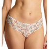 image:imagePanache Womens Allure Brazilian Panties with Lace Detail Keyhole Back and Gold Ring AccentBloom