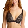 image:imagePanache Womens Allure Demi Plunge Underwire Bra 10763BlackLatte