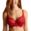 image:imagePanache Womens Allure Full Cup Bra  Sheer Lace with Side Sling amp Power Mesh SupportTrue Red