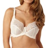 image:imagePanache Womens Andorra Full Cup Bra  Lace Everyday Support Bra Adjustable StrapsPearl
