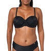 image:imagePanache Womens Anya Riva Bandeau Bikini Top  FoamLined Strapless SupportBlack