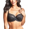 image:imagePanache Womens Envy Underwire Balcony Stretch Lace Bra  Full Coverage Supportive Lift amp Comfort for Large BustBlack