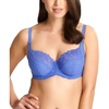 image:imagePanache Womens Envy Underwire Balcony Stretch Lace Bra  Full Coverage Supportive Lift amp Comfort for Large BustCornflower