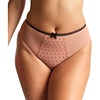 image:imagePanache Womens Gabrielle High Waist Brazilian Brief 11312Flocked Spot