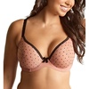 image:imagePanache Womens Gabrielle Non Padded Underwire Plunge Bra 11316Flocked Spot