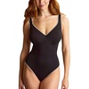 image:imagePanache Womens Lara Plunge Underwire One Piece Swimsuit SW2020Aurora BlackWhite