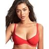 image:imagePanache Womens Rossa Wired Plunge Triangle Bikini Swim Top SW1754 Rossa Red 34D