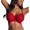image:imagePanache Womens Tango Lace Underwire Balconette Bra 10966Scarlet