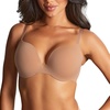 image:imagePanache Womens Underwire 365 Smooth amp Seamless Plunge TShirt Bra  Deep V NoShow Bra Supportive amp Comfortable FitHoney