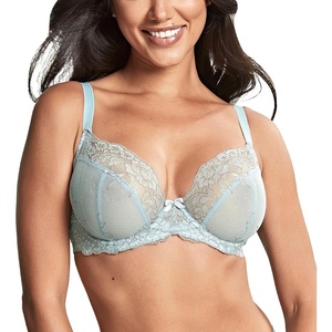 image:imagePanache Ana Lace Plunge Underwire Bra 939628GBlueAsh Rose