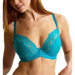 image:imagePanache Ana Plunge Bra  Underwire FullBust Bra with Stretch Lace amp LiftOcean Blue