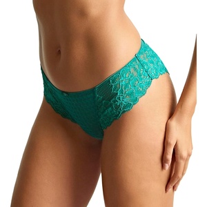 image:imagePanache Envy Brazilian Panties  Stretch Lace Briefs with Cotton Gusset for Everyday ComfortTeal