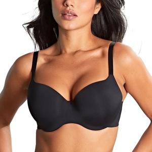 image:imagePanache Womens 365 TShirt Bra  Comfortable Everyday Bra Lightly Padded Underwire Smooth amp Flexible Fit for AllDay WearBlack