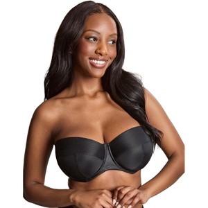 image:imagePanache Womens Alice Underwire Ultimate Strapless Bra  Padded Cups Silicone Grip for Full Support Up to J CupBlack