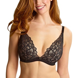 image:imagePanache Womens Allure Demi Plunge Underwire Bra 10763BlackLatte