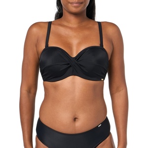 image:imagePanache Womens Anya Riva Bandeau Bikini Top  FoamLined Strapless SupportBlack