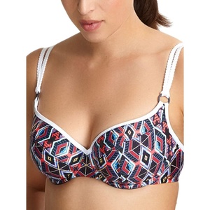 image:imagePanache Womens Elle Balconnet Bikini Swim Top SW0870 Tribal Print 36G