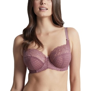 image:imagePanache Womens Envy Underwire Balcony Stretch Lace Bra  Full Coverage Supportive Lift amp Comfort for Large BustRose Mauve