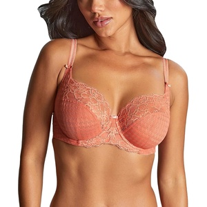 image:imagePanache Womens Envy Underwire Balcony Stretch Lace Bra  Full Coverage Supportive Lift amp Comfort for Large BustTerracotta