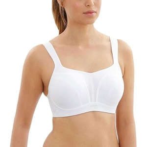image:imagePanache Womens High Impact Underwire Sports Bra Max Support Moisture Wicking Heavy Duty Sports Bra for WomenWhite 28E