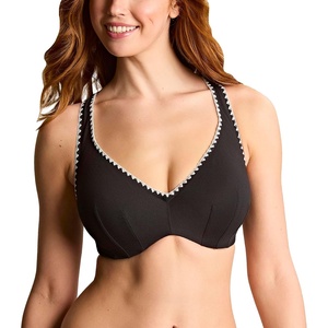 image:imagePanache Womens Jennifer Plunge Underwire Bikini Top SW2024Aurora BlackWhite