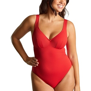 image:imagePanache Womens Lara Plunge Underwire One Piece Swimsuit SW2020Aurora Red