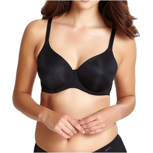 image:imagePanache Womens Porcelain Elan NonPadded TShirt Bra  Lightweight Moulded Breathable Seamless CrossBack OptionBlack