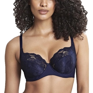 image:imagePanache Womens Rocha Low Front Balconnet Underwire Bra 10341Navy