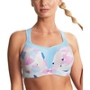 image:imagePanache Womens Freedom NonWired Sports Bra  Seamless Comfort amp Support with Lycra Adaptiv Fabric  Abstract 36F