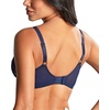image:imagePanache Womens Allure Full Cup Bra  Sheer Lace with Side Sling amp Power Mesh SupportNavy