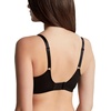 image:imagePanache Womens Yasmin Non Padded Underwired Plunge Bra WRemovable Front StrapNoir