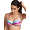 image:imagePanache Womens Milano Balconette Underwire Bikini TopIkat Print