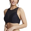 image:imagePanache Womens Onyx Chic Moulded Plunge Bikini Swim Top SW1914 Black 32DD