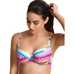 image:imagePanache Womens Milano Balconette Underwire Bikini TopIkat Print