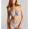 image:imagePanache Ana Plunge Bra  Underwire FullBust Bra with Stretch Lace amp LiftCornflower