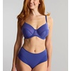 image:imagePanache Tango Essence Balconette Bra for Women  Full Coverage NonStretch Support Sheer Mesh LookIndigo