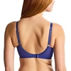 image:imagePanache Tango Essence Balconette Bra for Women  Full Coverage NonStretch Support Sheer Mesh LookIndigo