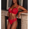 image:imagePanache Womens Ana NonPadded Plunge Underwire Bra 9396A Salsa Red 36E