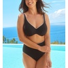 image:imagePanache Womens High Waist Swim Brief SW2035Aurora BlackWhite