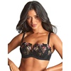 image:imagePanache Womens Ottilie Low Balconette Bra 11150 Black 32DD