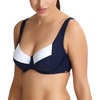 image:imagePanache Womens Standard Catarina Balconette Underwire Bikini TopMidnightWhite