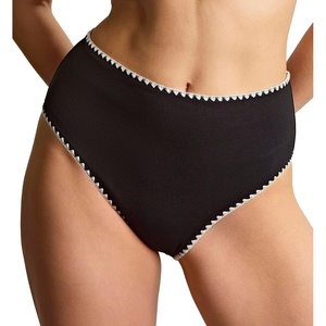 image:imagePanache Womens High Waist Swim Brief SW2035Aurora BlackWhite