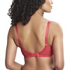 image:imagePanache Tango Balcony Bra for Women  Wired NonPadded Full Cup Support with Leaf EmbroideryRouge
