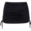 image:imagePanache Womens Skirted Swim Brief  Flirty Flounce Overlay QuickDry FabricSignature Black