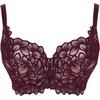 image:imagePanache Womens Allure Full Cup Bra  Sheer Lace with Side Sling amp Power Mesh SupportPlum