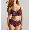 image:imagePanache Womens Allure Full Cup Bra  Sheer Lace with Side Sling amp Power Mesh SupportPlum