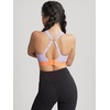 image:imagePanache Tango Balcony Bra for Women  Wired NonPadded Full Cup Support with Leaf EmbroideryLilacOrange