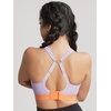 image:imagePanache Tango Balcony Bra for Women  Wired NonPadded Full Cup Support with Leaf EmbroideryLilacOrange