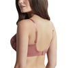 image:imagePanache Tango Balcony Bra for Women  Wired NonPadded Full Cup Support with Leaf EmbroiderySunset